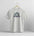 Gray t-shirt with 'The Garden State New Jersey' graphic on a white background